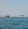 a harbor dam