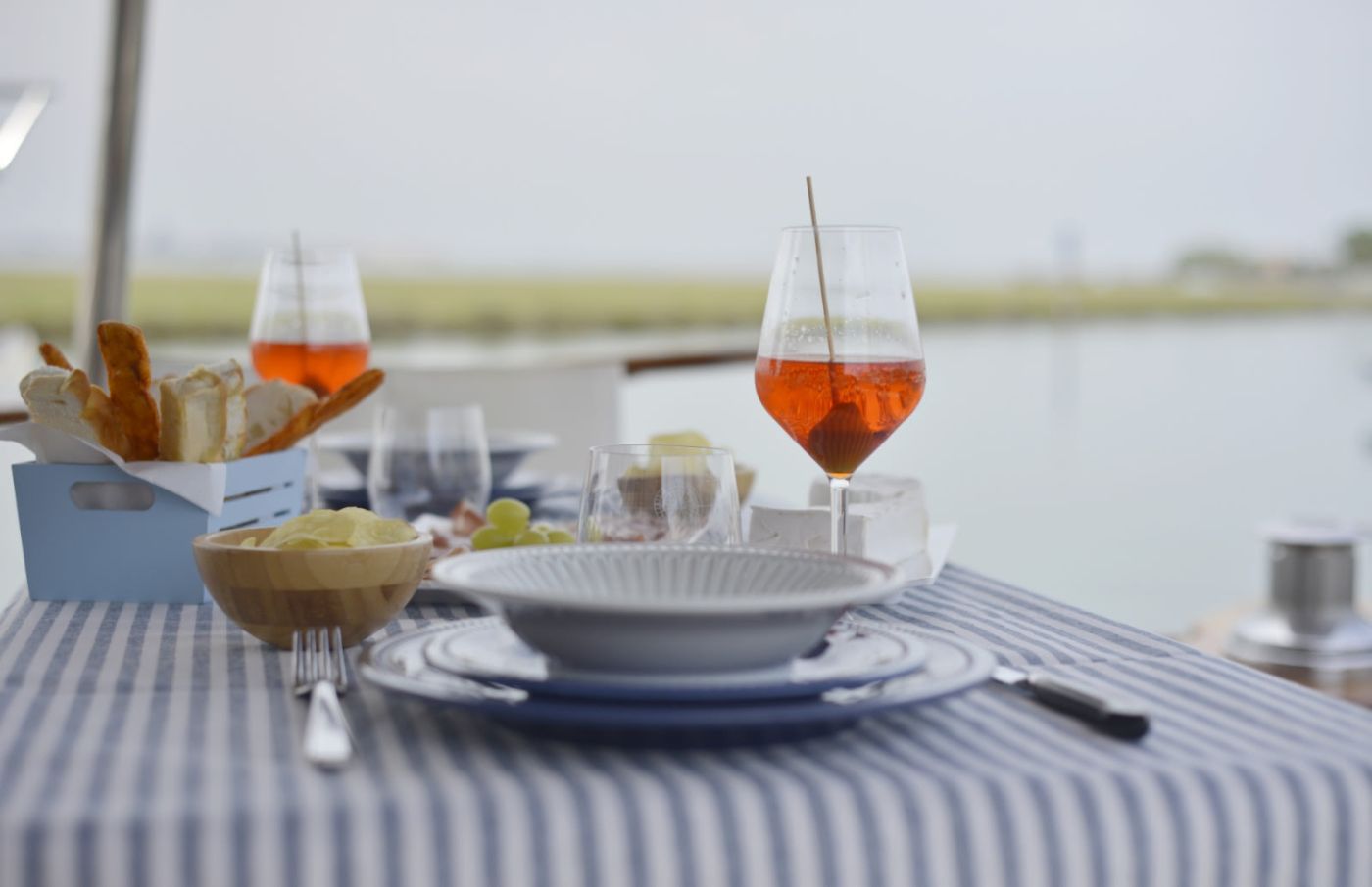 aperitivo con snack
