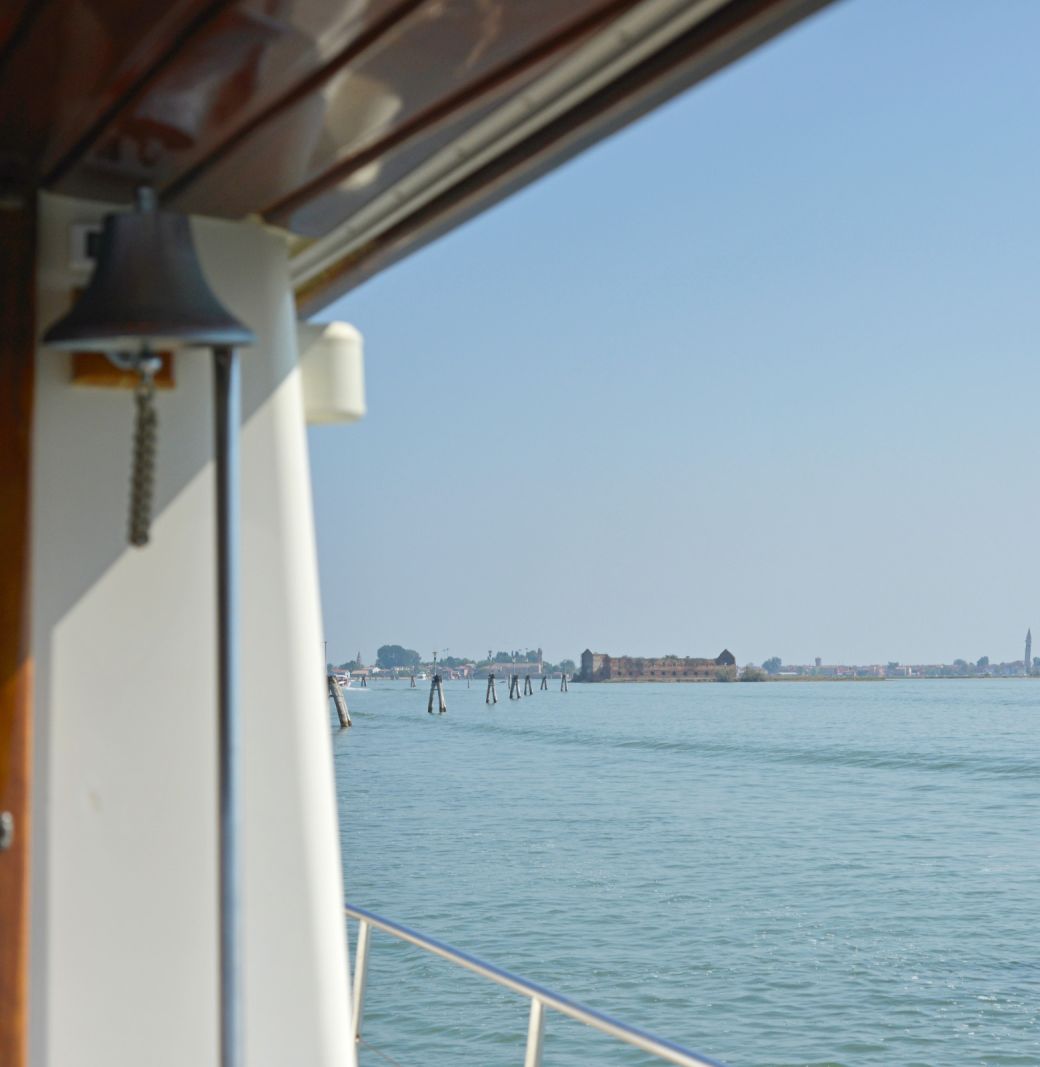 In navigazione verso Burano